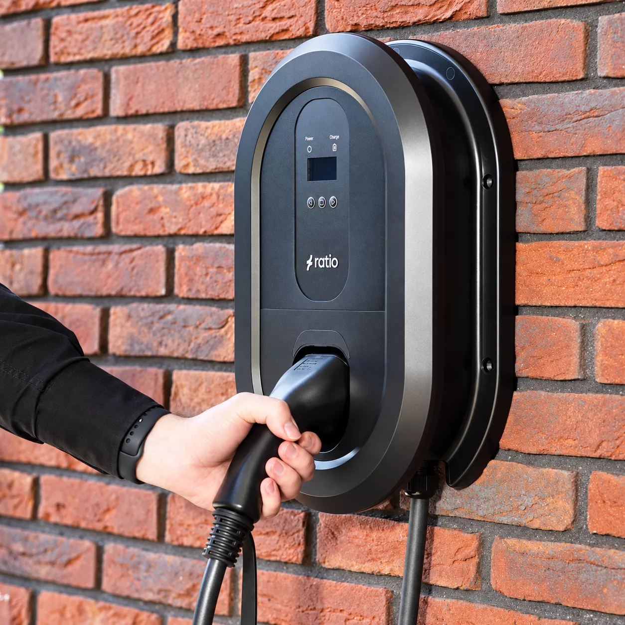 Ratio Solar MID laadpaal 22 kW | met vaste kabel van 5 meter afbeelding 4